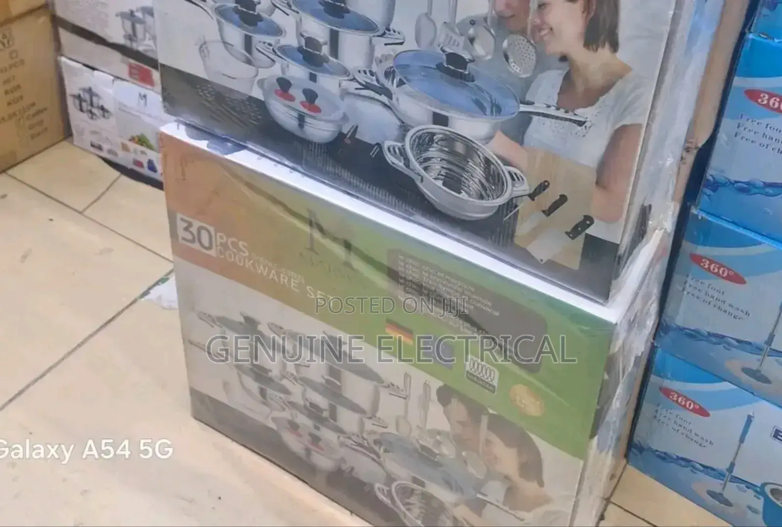Marwa 30pcs Stainless Cookware/ Chopping Board
