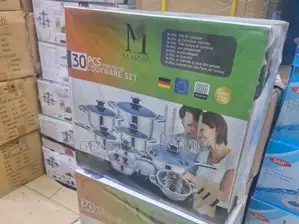 Marwa 30pcs Heavy Duty German Cookware Set