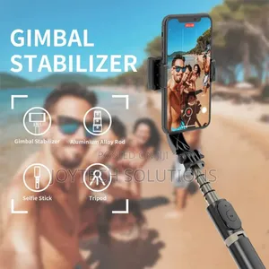 Anti-Shake Gimbal Stabilizer Selfie Stick Tripod Stand
