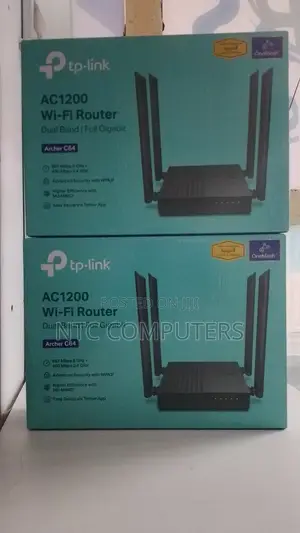 TP-Link Archer C64 Ac1200 Dual-Band Wi-Fi Router