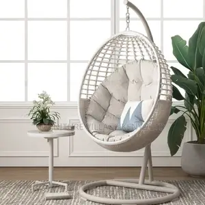 Office Chairs: Indoor/Outdoor Rattan Garden Hanging Chair