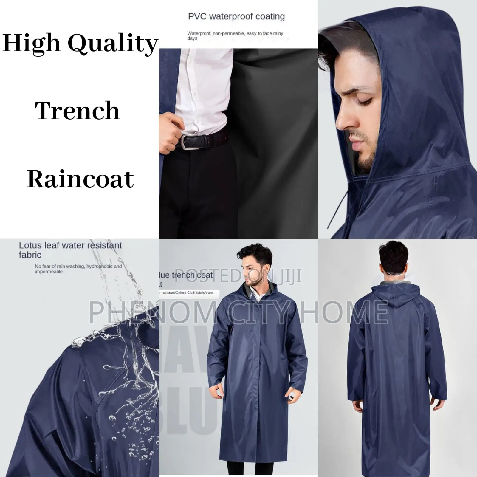 High Quality Trench Raincoat