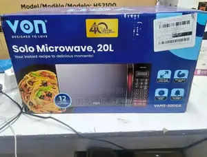 Von 20l Digital Microwave Oven Solo