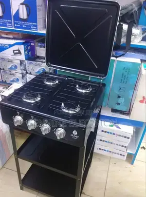 Nunix 4 Burner Automatic Ignition Gas Cooker