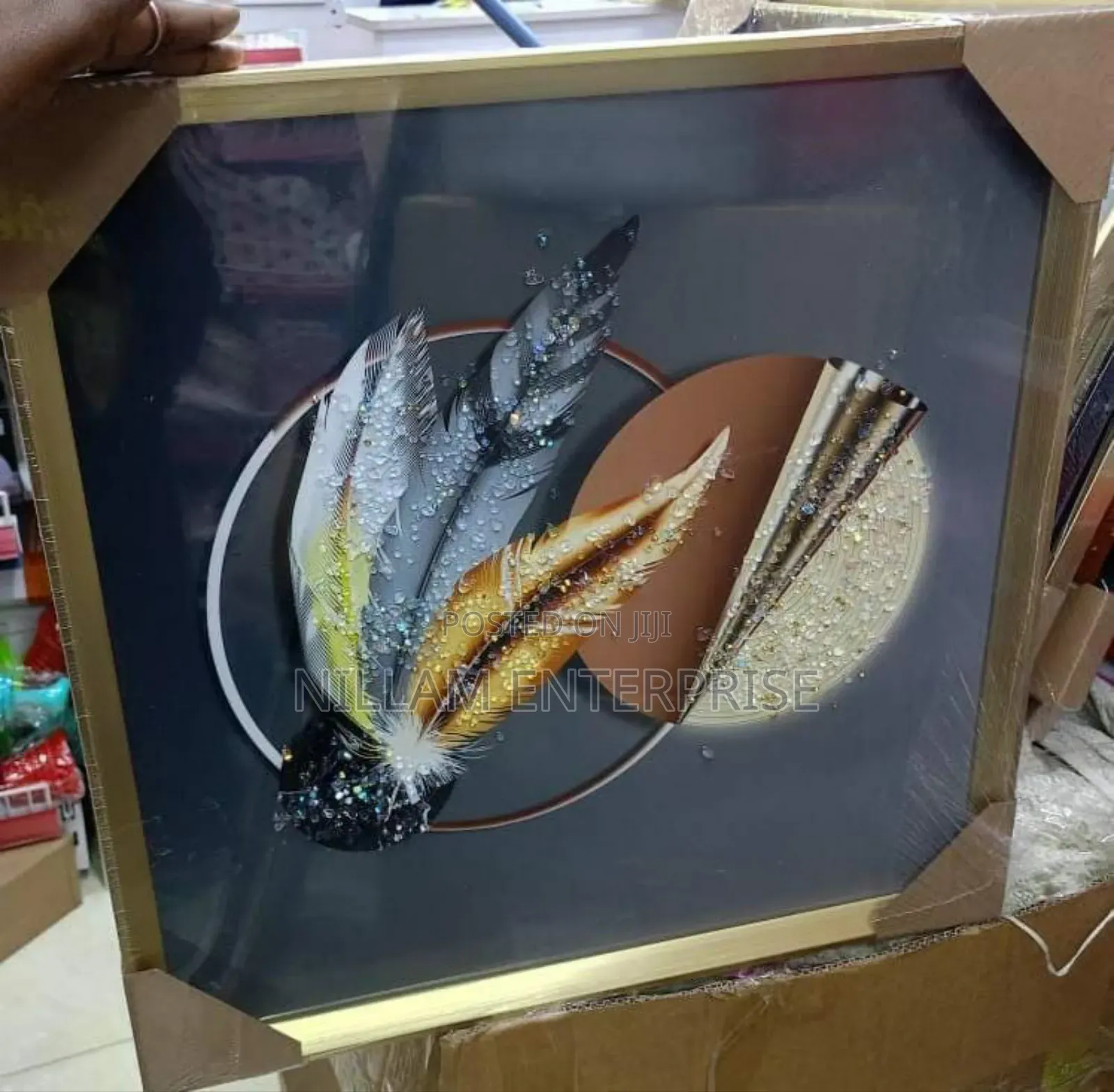 Crystal Porcelain Decorative Painting