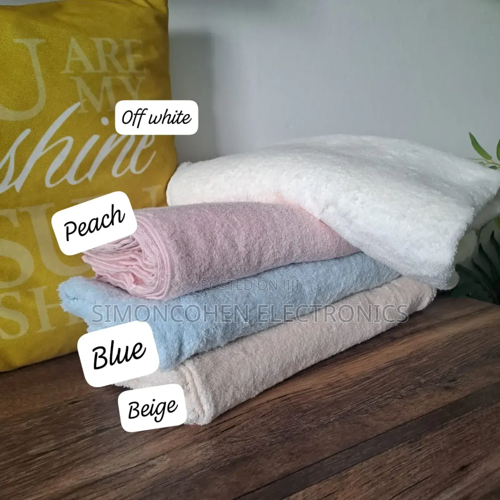 Soft Velvet Bathroom Towels