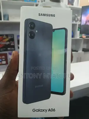 New Samsung Galaxy A06 128 GB Black