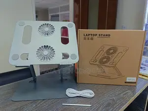 Portable Laptop Stand With Fan