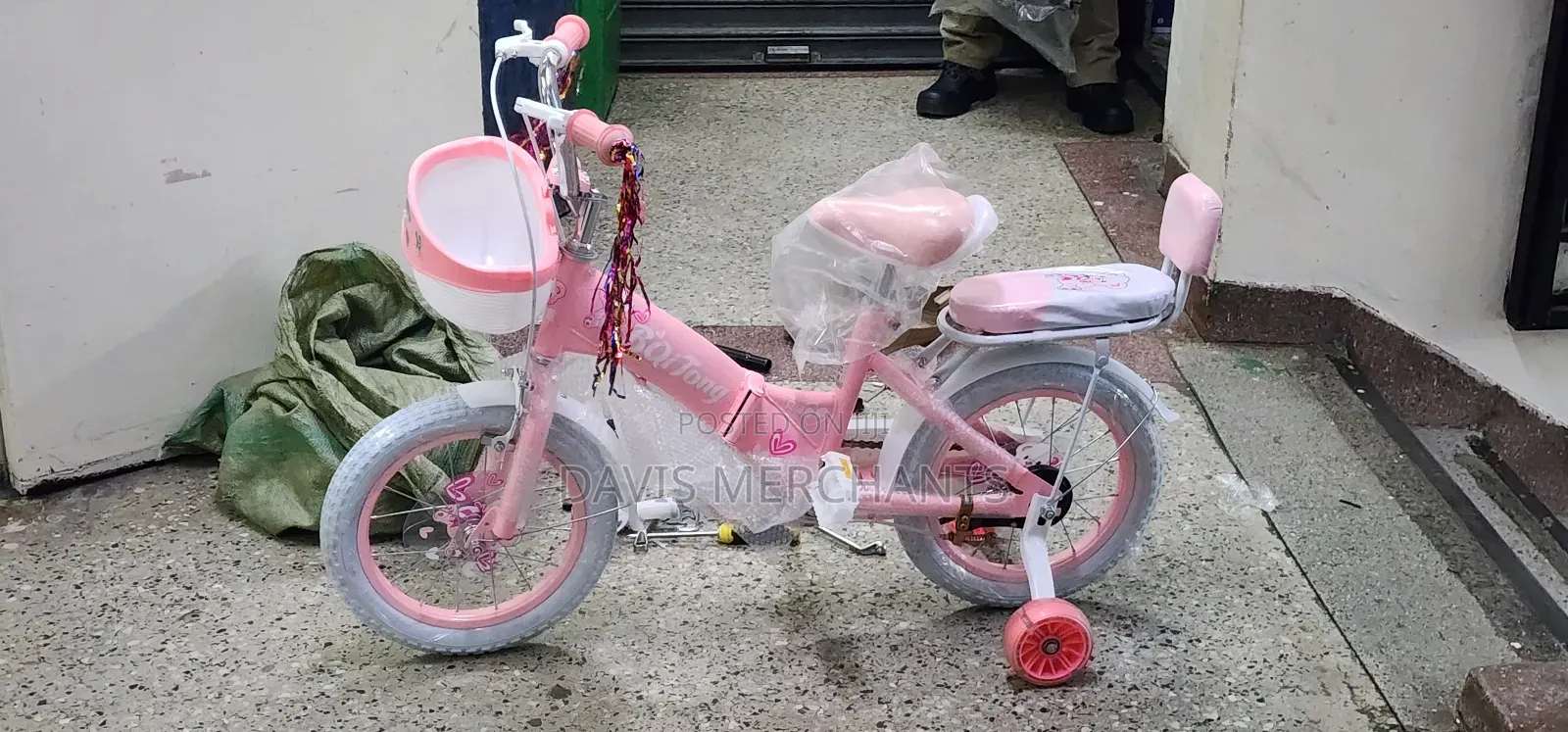 Bike Size 16 for Girls With Foldable Frame