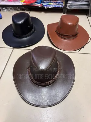 Leather Cowboy Hats