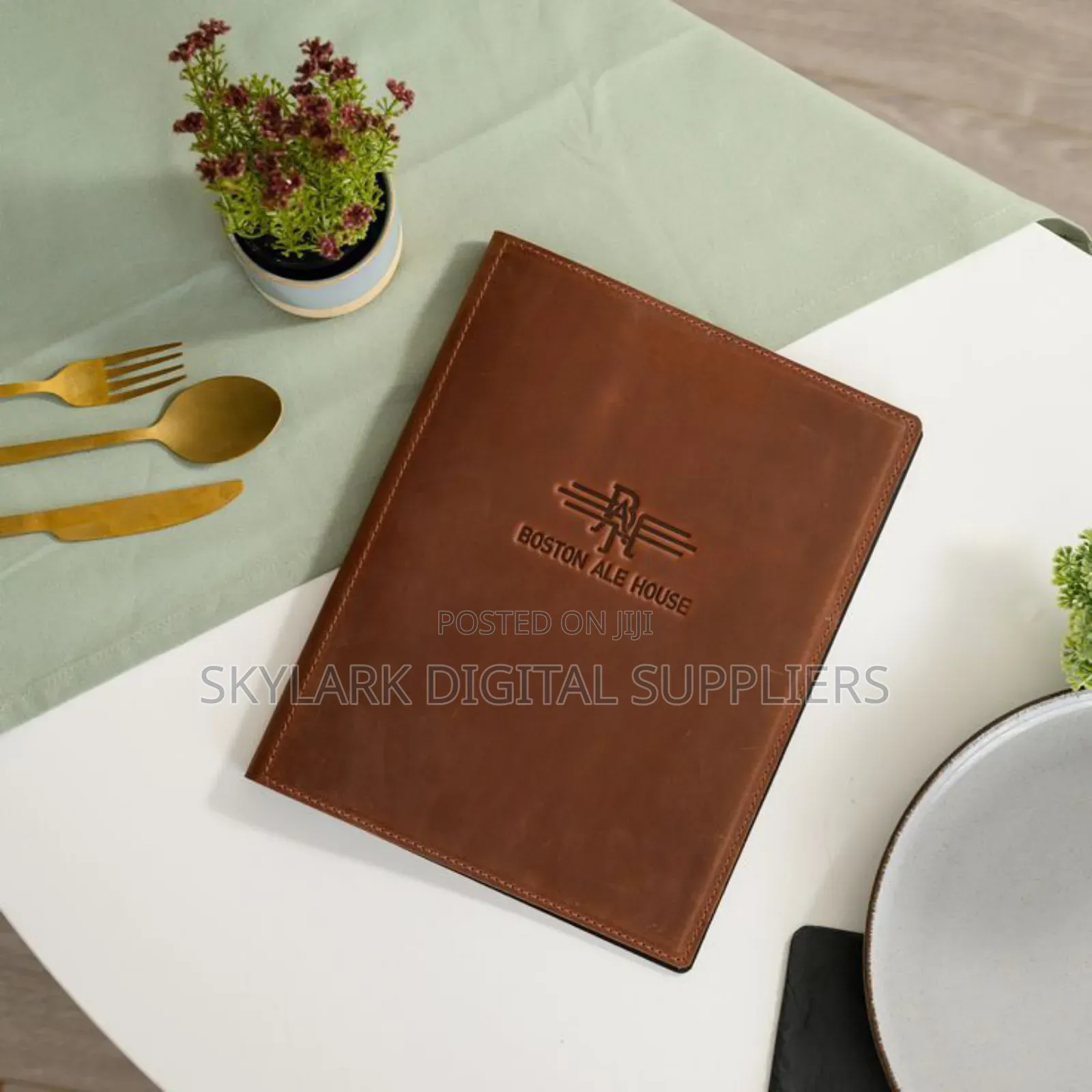 Pure Leather Passport Holders/Menu Folder, Bill Folder
