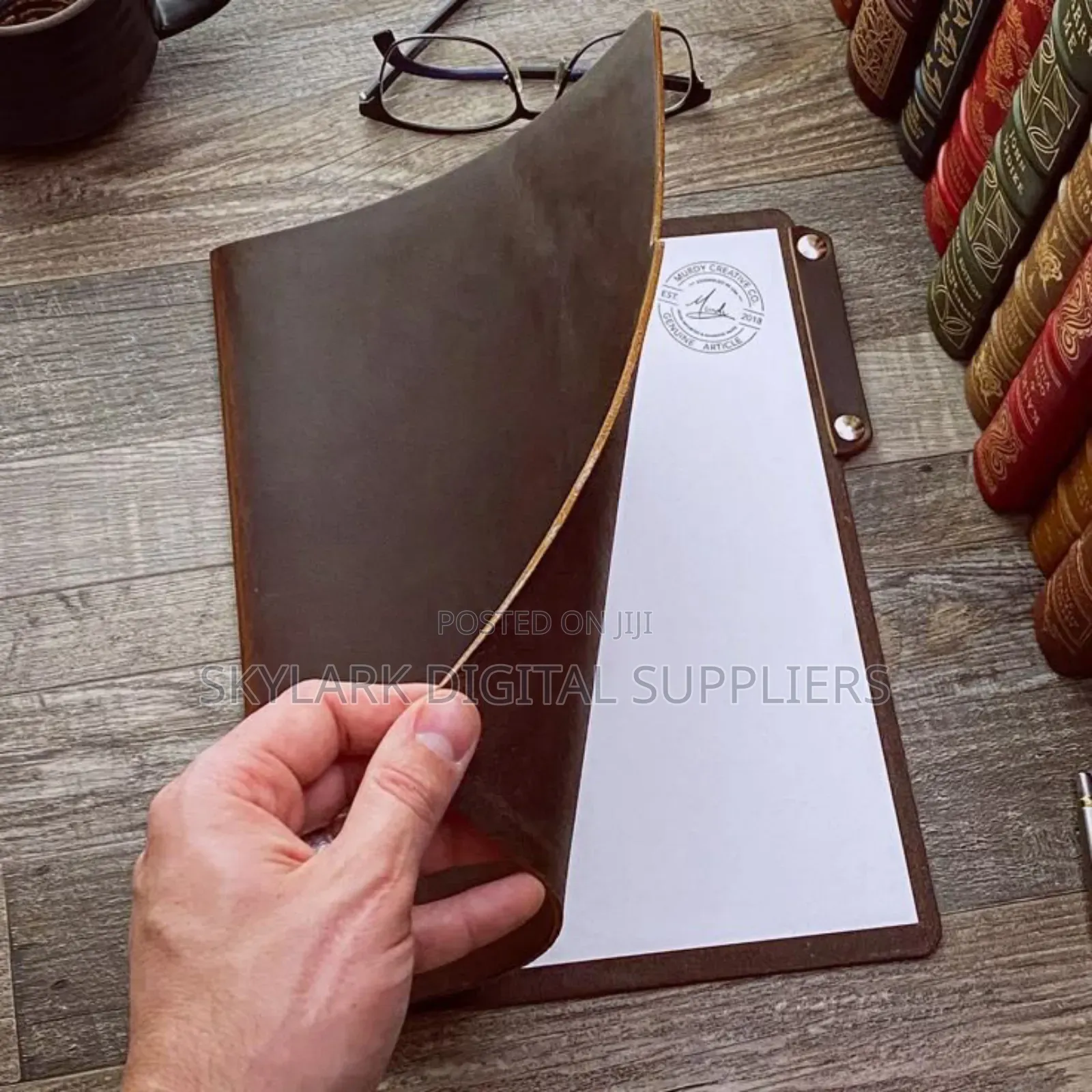 Pure Leather Passport Holders/Menu Folder, Bill Folder