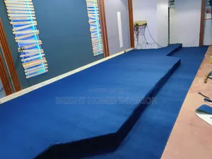 Navy Blue Church Altar Carpet Available