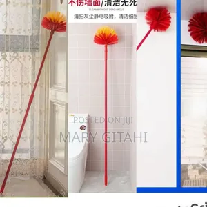 Extendable Cobweb Broom With Extension Pole,