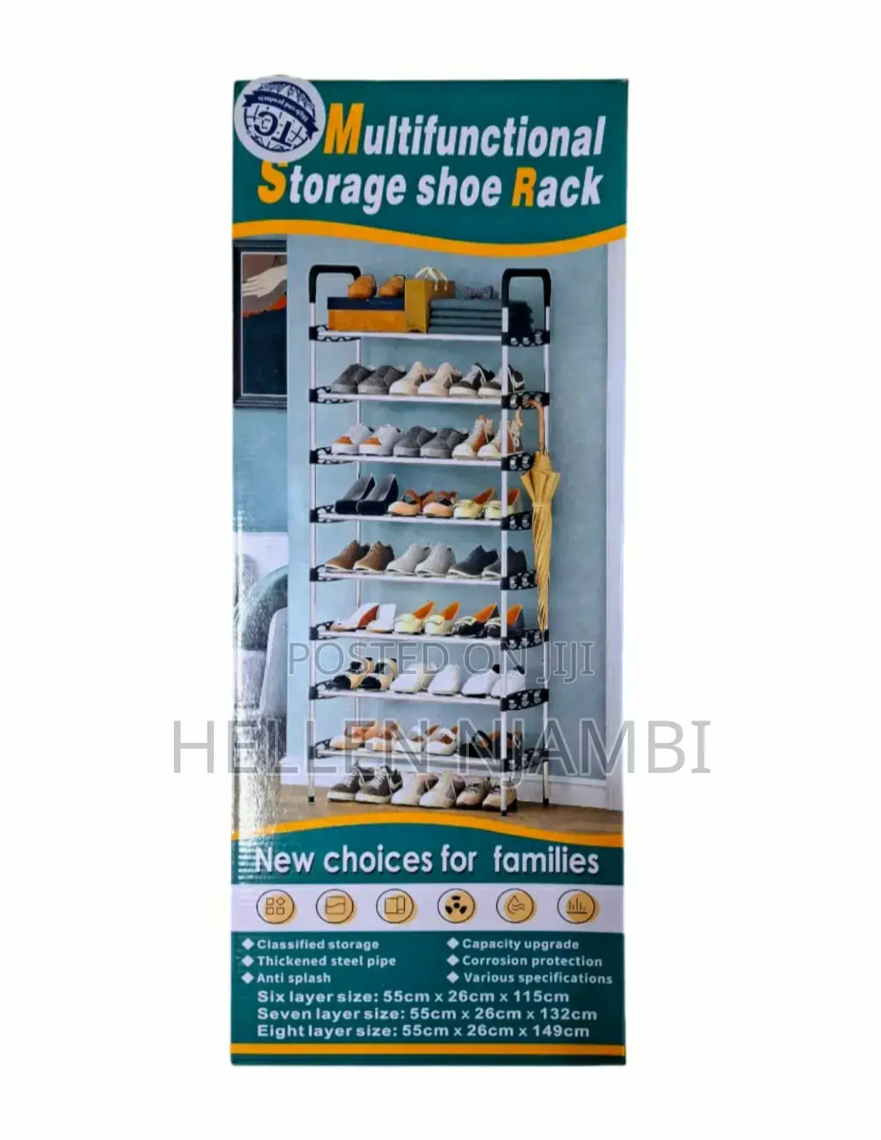7 Layer Shoe Racks Available