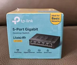 Tp-Link 5-Port Gigabit Desktop Switch Rj45 Port.