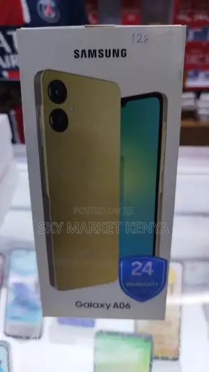 New Samsung Galaxy A06 128 GB Black