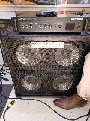 Hartke 410xl Guitar Bass Combo With Lh500 Amplifier