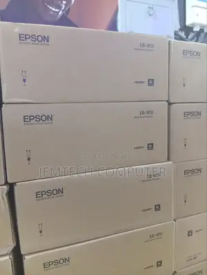 Epson EB-W51/Epson EB-W51 WXGA 3LCD 4000 Lumens Projector
*