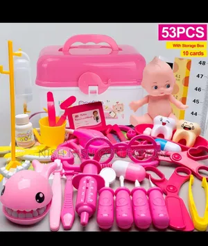 53 Pieces Children Doctor Play Set