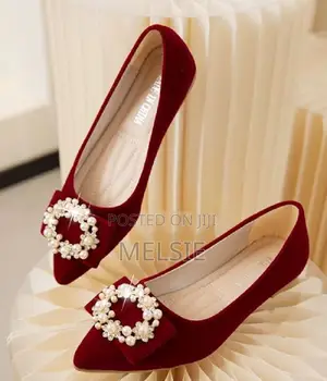 Simple Fashion New Ladies Wedding Flat Shoe