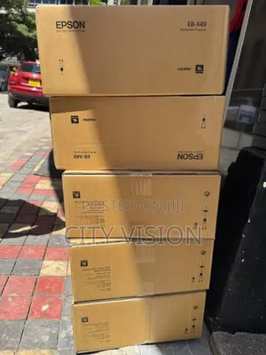 Epson Projector (Eb-X49) 3cld Technology,Xga 3600 Lumens!!