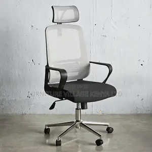 Office Chairs:Pro-Grade Mesh Task Chair With Headrest