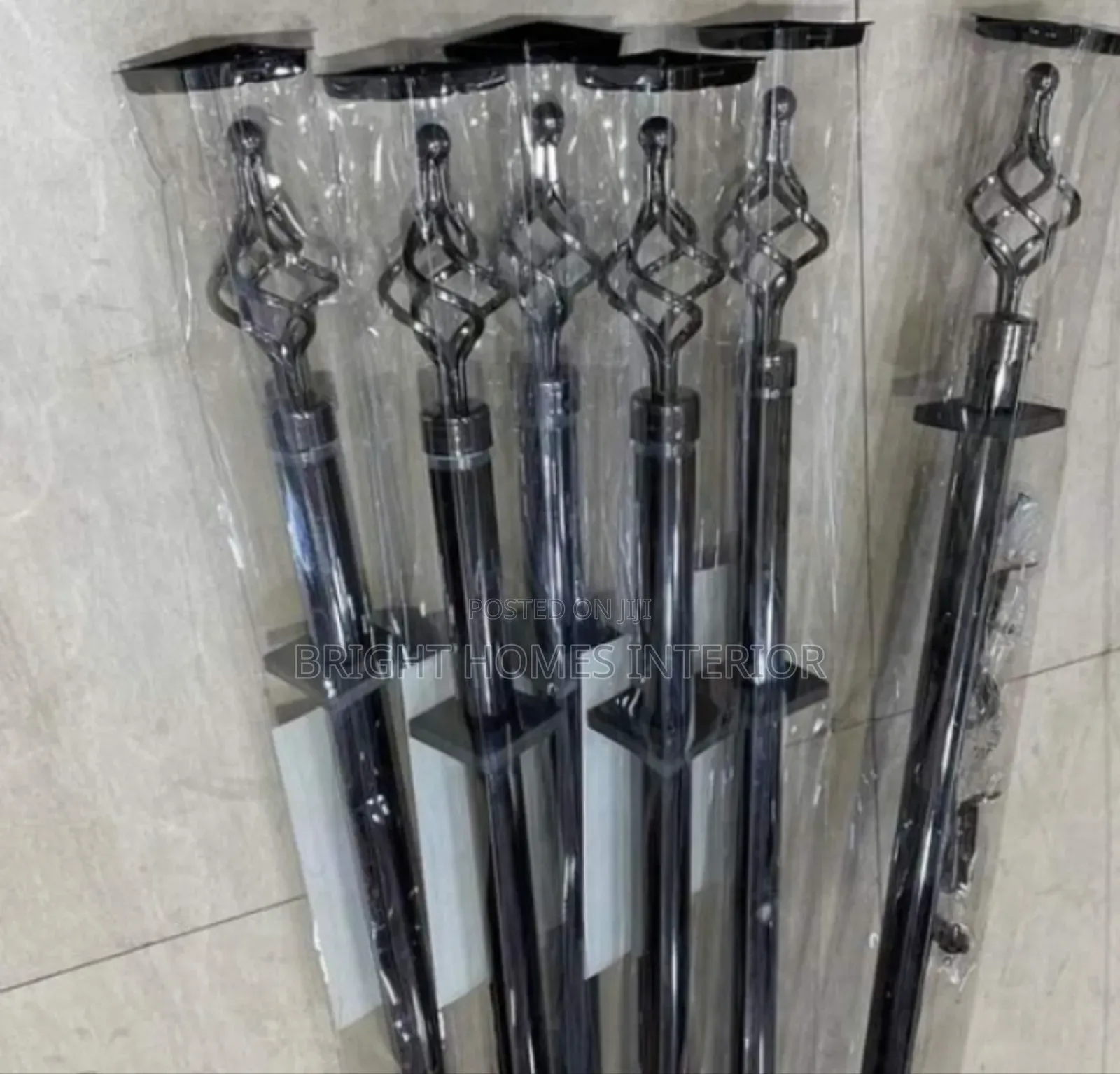 2m Single Curtain Rod for Curtain Only