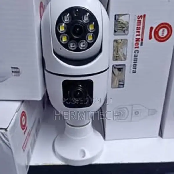 *Wifi Smart Camera Dual Lens Camera Bulb.Screen