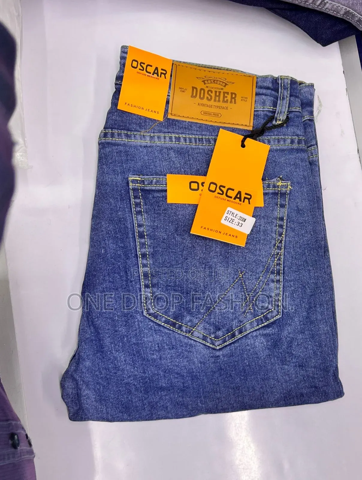 Men Nonfading Jeans