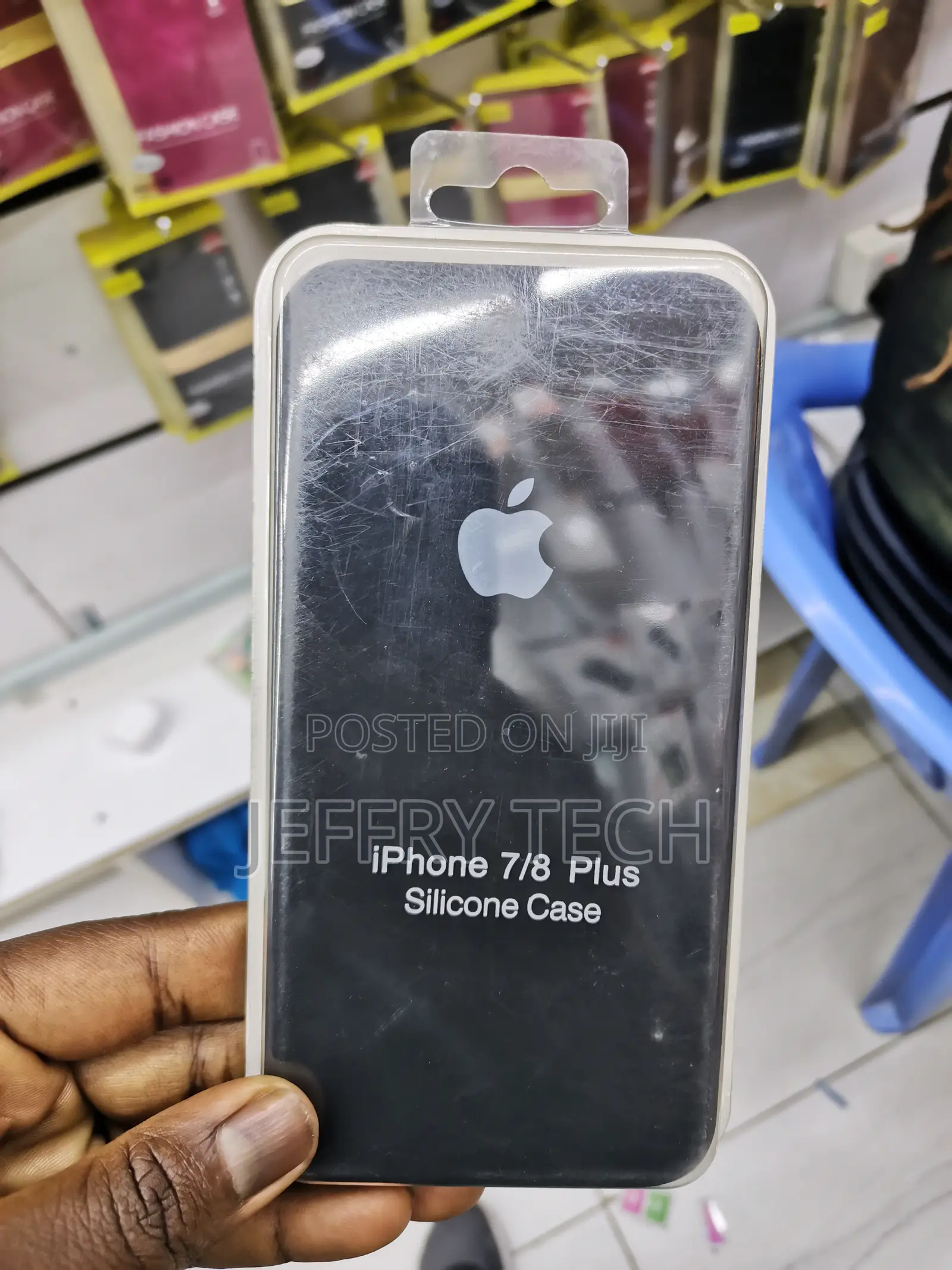 Jetech Silicone Case for iPhone 7 Plus, iPhone 8 Plus