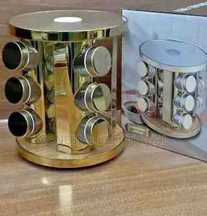 12 Rotating Spice Jars J1s5