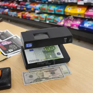 Uv Light Counterfeit / Fake Money Detector Machine