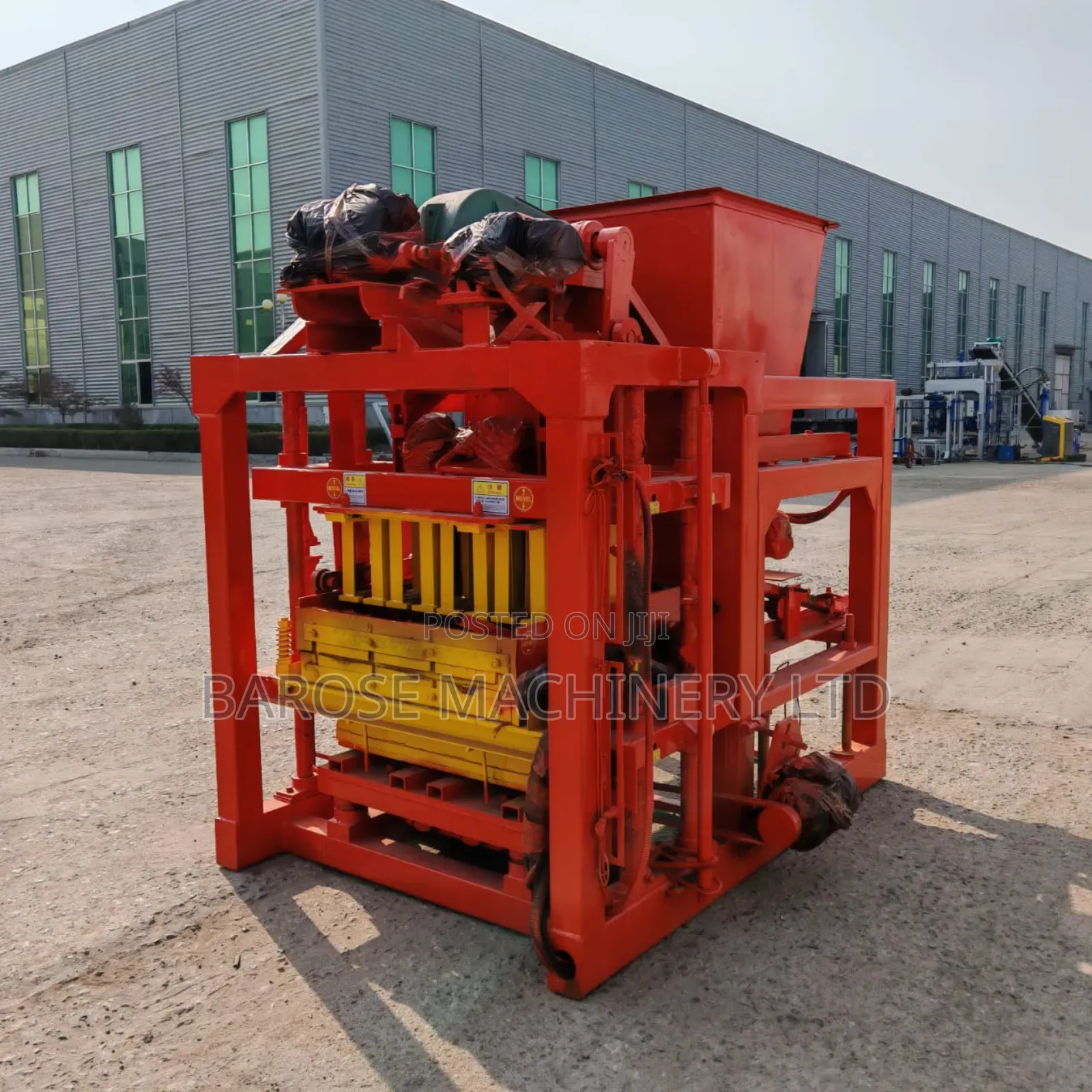Semi-Automatic Block Making Machine