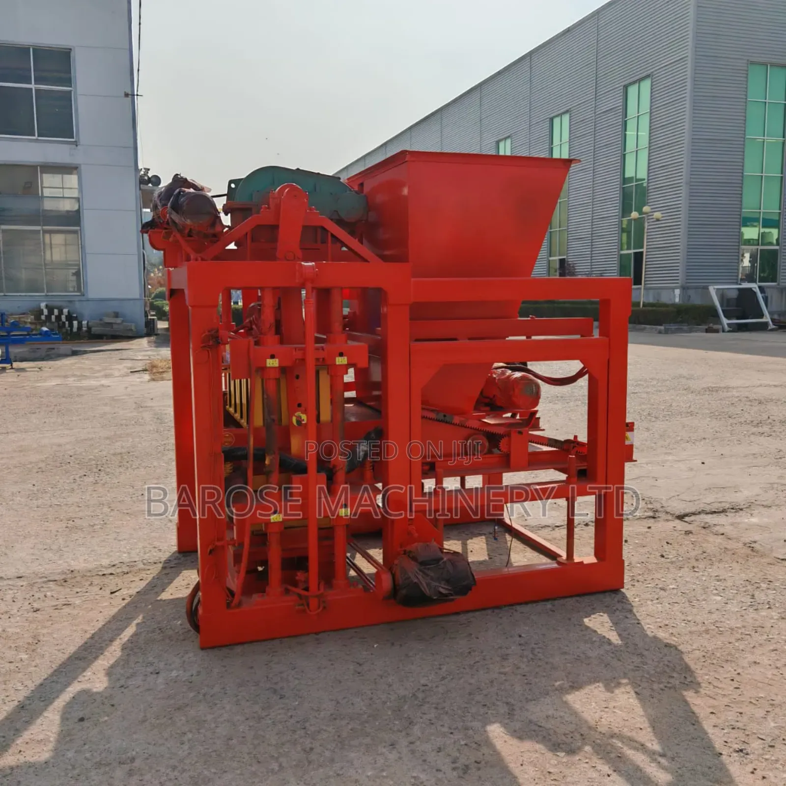 Semi-Automatic Block Making Machine