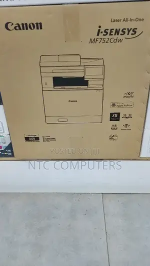 Canon I-Sensys Mf752cdw A4 Colour Multifunction Printer