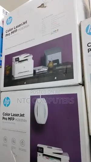 Hp Laserjet Printer M283fdn>>Print, Copy, Scan, Fax