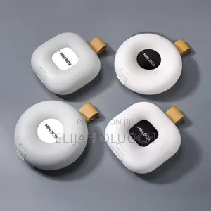 Portable Mini Pills Box With Leather Holder