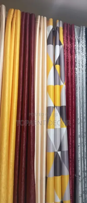 Well Designed, Colourful Stitched Window Curtains