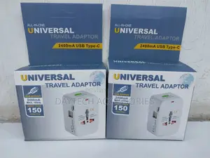 Universal Travel Adapter Plug – 4-in-1 International Adapter