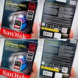 Sandisk Extreme Pro 256gb Sd Card Up to 200mb/S - 256gb