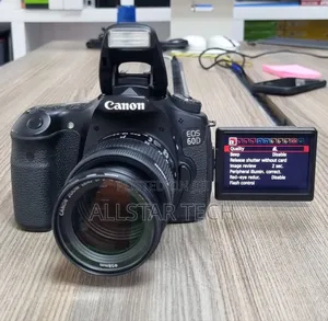 Canon Eos 60d DSLR Camera With 18-55mm F/3.5-5.6 STM Lens