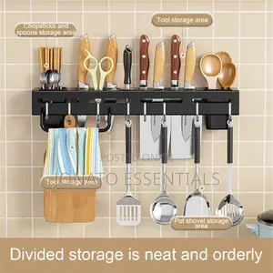 Wall Mounted Cutlery Organizer, Knives Holder and Organizer