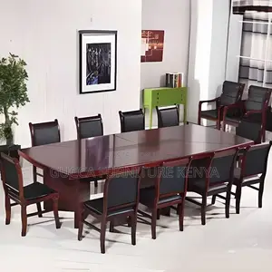 Boardroom Table:Manufactured Wood 2400mm Meeting Table