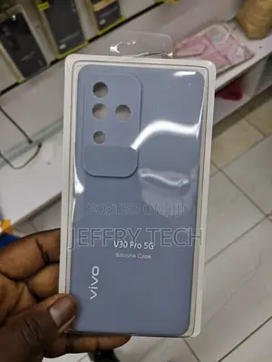 Hupshy Vivo V30 Pro 5g Liquid Silicon Case, Shockproof, Slim