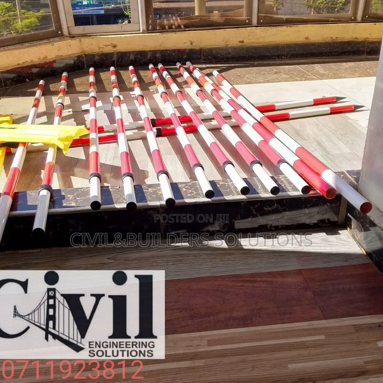 Site Telescopic Ranging Rod