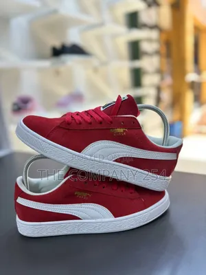 Quality Leather Unisex Puma Sued Rubber Sole Sneaker Shoes