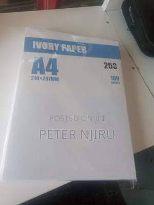 Ivory Paper Available Offer