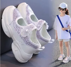 White Pink Girls Shoes
