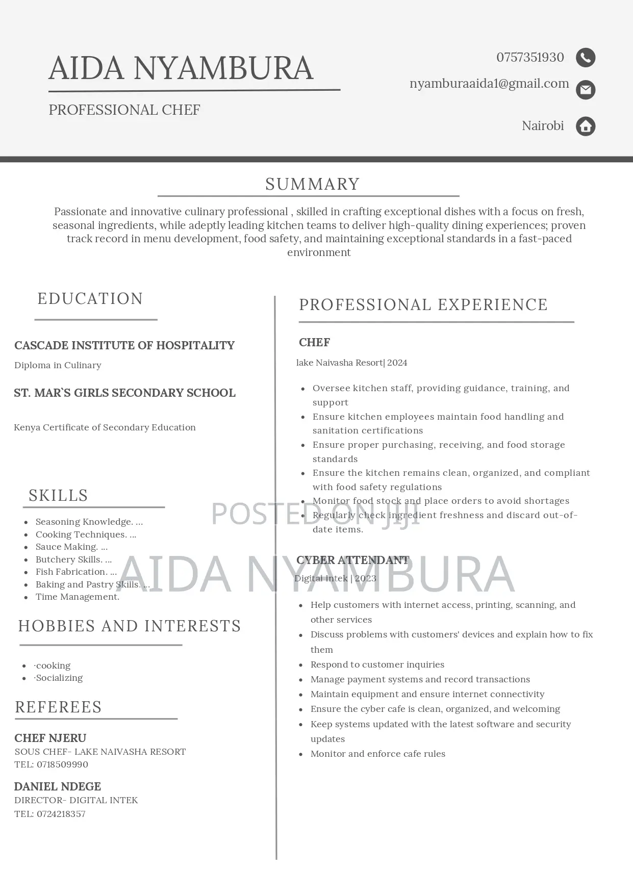 Housekeeping Jobs